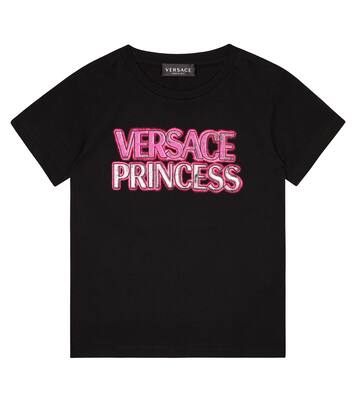 T-shirt en coton à logo | Versace Kids