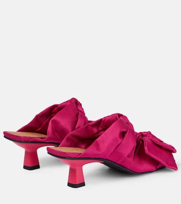 Bow-trimmed mules | Ganni