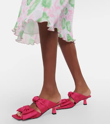 Bow-trimmed mules | Ganni