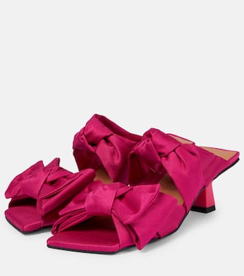 Bow-trimmed mules | Ganni
