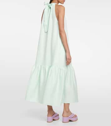 Maxikleid Ibiza aus Leinen | Asceno