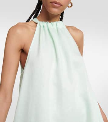 Maxikleid Ibiza aus Leinen | Asceno