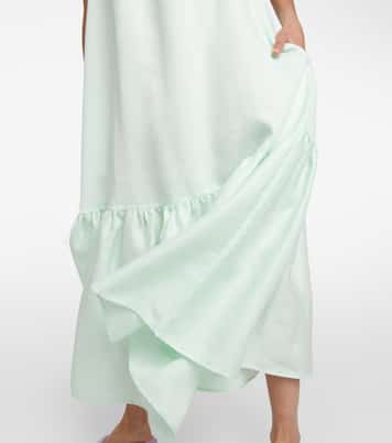 Maxikleid Ibiza aus Leinen | Asceno