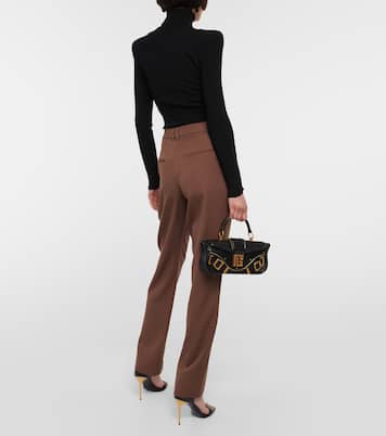 Pantaloni tapered in lana | Balmain