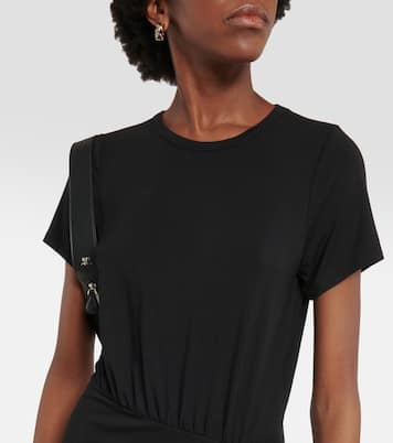 Hannock ruched jersey minidress | Veronica Beard