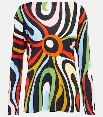 Marmo jersey blouse | Pucci