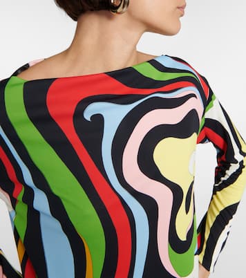 Marmo jersey blouse | Pucci