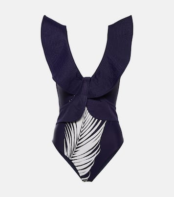 Navegando ruffle-trimmed swimsuit | Johanna Ortiz