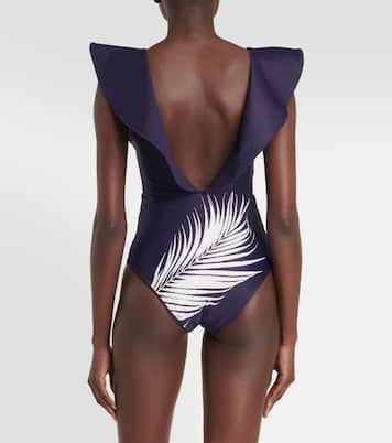 Navegando ruffle-trimmed swimsuit | Johanna Ortiz