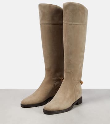 Nell suede knee-high boots | Jimmy Choo