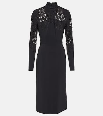 Robe midi à dentelle | Elie Saab