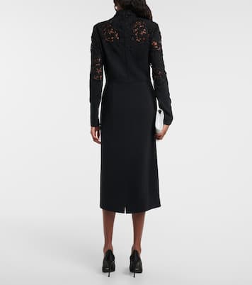 Robe midi à dentelle | Elie Saab