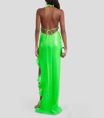 Maxikleid mit Pailletten | David Koma