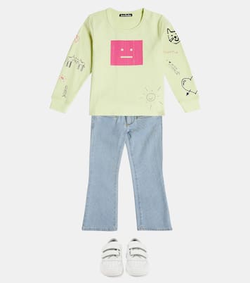 프린트 코튼 탑 | Acne Studios Kids