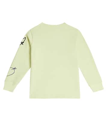 프린트 코튼 탑 | Acne Studios Kids