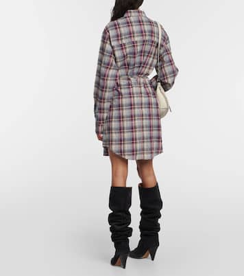 Liliane checked flannel minidress | Marant Etoile