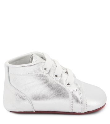 Baby - Sneakers in pelle metallizzata | Christian Louboutin Kids