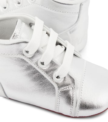 Baby - Sneakers in pelle metallizzata | Christian Louboutin Kids