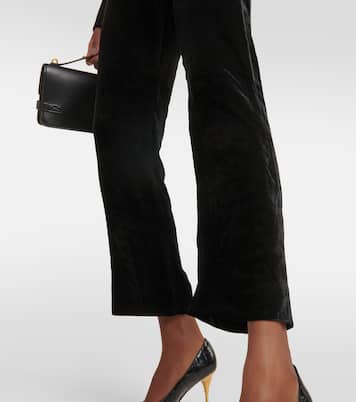 Pantalon raccourci en velours | Balmain