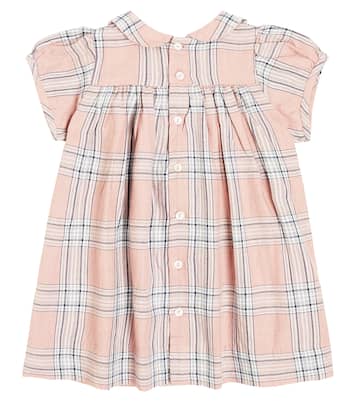 Baby - Abito Joyeuse in misto cotone a quadri | Bonpoint