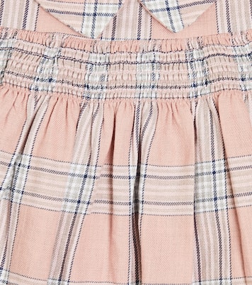 Baby - Abito Joyeuse in misto cotone a quadri | Bonpoint