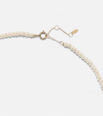 Collier Gradient en or 18 ct, perles et diamant | Persée