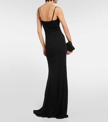 Lauren jersey maxi dress | Staud