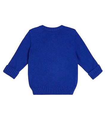 Baby Polo Bear cotton sweater | Polo Ralph Lauren Kids