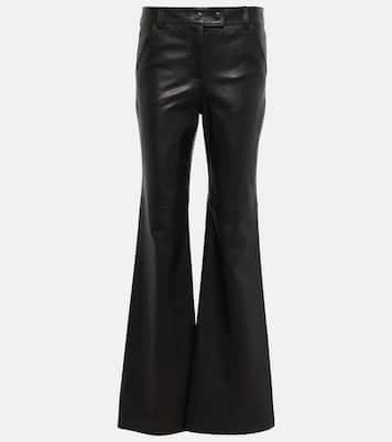 Schlaghose Sleek Statement aus Leder | Dorothee Schumacher