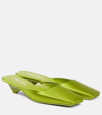 Mules de satén | Prada