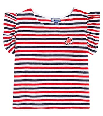 T-shirt Genny in cotone con volant | Vilebrequin Kids