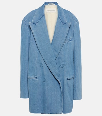 Blazer oversize di jeans | Dries Van Noten