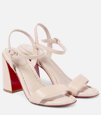 Slingback-Sandalen Miss Jane 85 aus Leder | Christian Louboutin