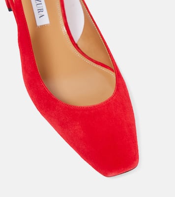Pumps slingback Very Bow in suede | Aquazzura