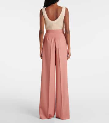 Pantalon ample Senna en laine | Max Mara