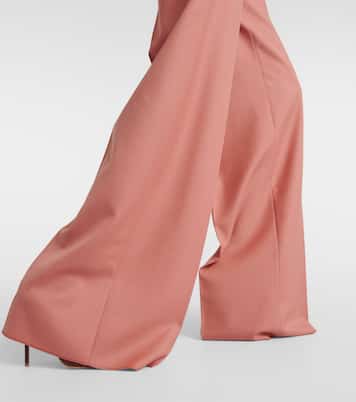 Pantalon ample Senna en laine | Max Mara