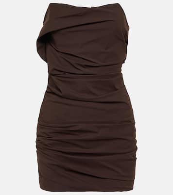 Gathered bustier dress | Entire Studios