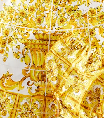 Baby Set Majolica aus Kleid und Höschen | Dolce&Gabbana Kids