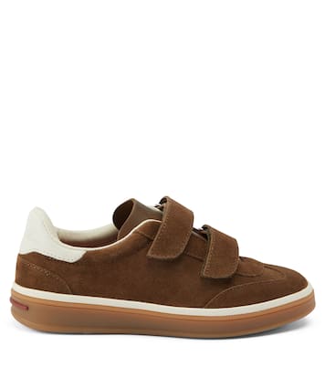 Sneakers Walk in suede con pelle | Loro Piana Kids