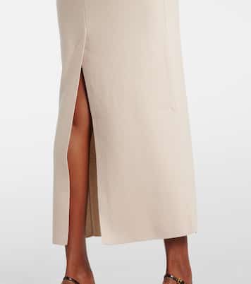 Wool and silk-blend polo dress | Tom Ford