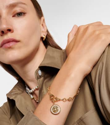 Bracciale Internal Compass in oro 18kt con diamanti | FoundRae