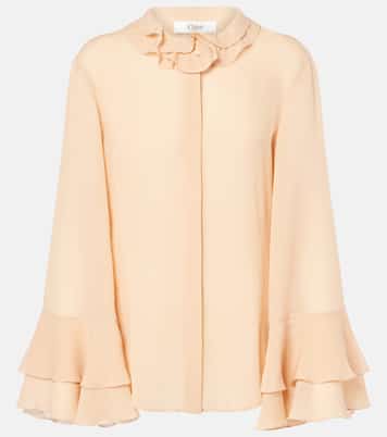 Blusa in georgette di seta | Chloé