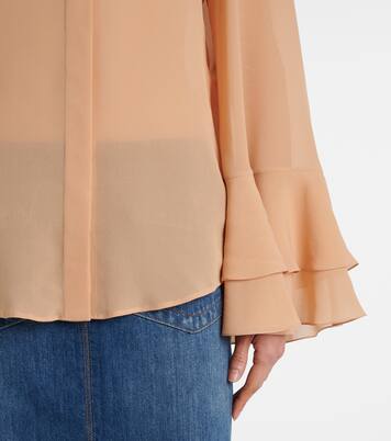 Blusa in georgette di seta | Chloé