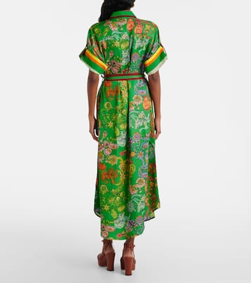 Bedrucktes Hemdblusenkleid Fiesta | Alémais
