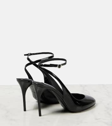 Escarpins Décolleté 90 en cuir verni | Alaïa