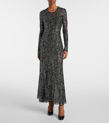 Escarpins Décolleté 90 en cuir verni | Alaïa