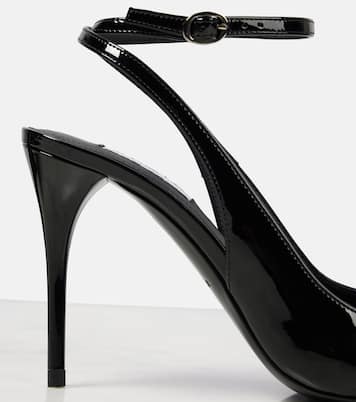 Escarpins Décolleté 90 en cuir verni | Alaïa