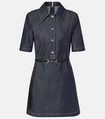 Robe Horsebit en jean | Gucci