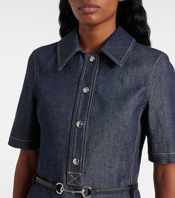 Robe Horsebit en jean | Gucci