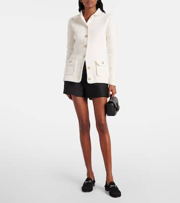 Cardigan Interlocking G in misto cotone | Gucci